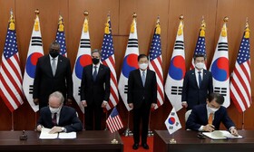 بلینکن: آمریکا در حال بررسی گزینه‌های فشار و دیپلماتیک در قبال کره شمالی است