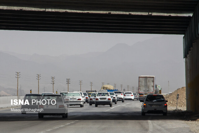 ترافیک نیمه‌سنگین در محورهای مواصلاتی استان قزوین