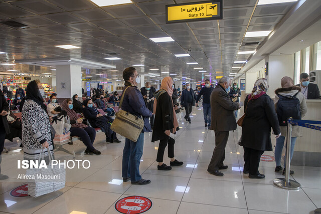 بازدید معاون سازمان بازرسی از ترمینال‌های یک و ۲ فرودگاه مهرآباد