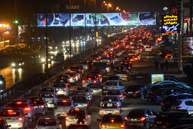 ترافیک جاده‌ای محور فیروزکوه