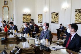 دیدار وانگ ئی وزیر خارجه چین با محمدجواد ظریف