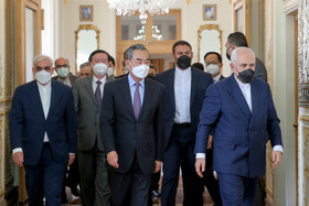 دیدار وزیر خارجه چین با محمدجواد ظریف