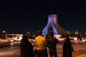 نورافشانی و ویدئومپینگ در شب نیمه شعبان