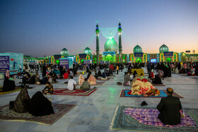 شب نیمه شعبان در مسجد مقدس جمکران