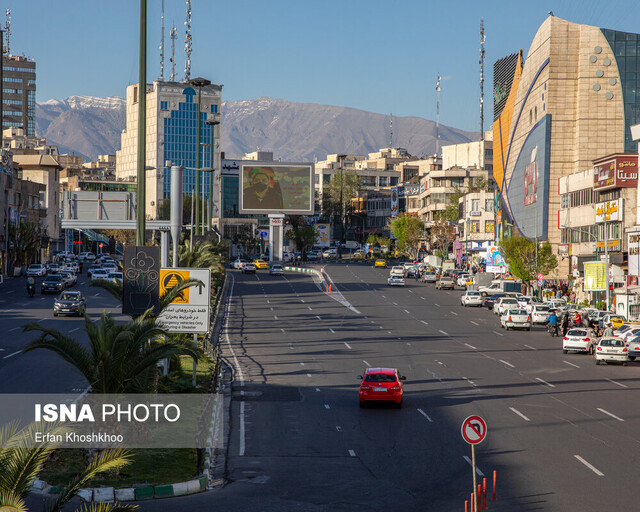 نقش موثر کاهش تردد خودروها بر آلودگی هوا