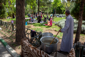 روز طبیعت در قم - بوستان علوی