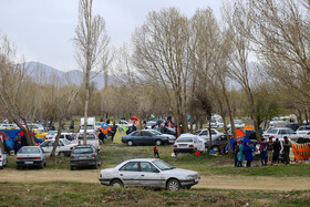 جاده حیدره همدان؛ سیزده فروردین ۱۴۰۰