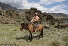 ولادیمیر پوتین، "جذاب‌ترین" مرد روسیه