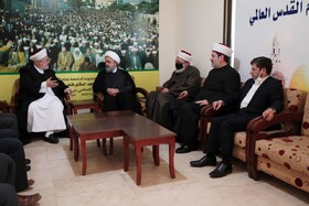 دیدار دبیرکل مجمع جهانی تقریب مذاهب اسلامی با اعضای جبهه عمل اسلامی لبنان