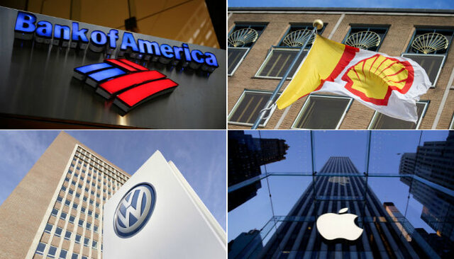 جدیدترین لیست بزرگ‌ترین شرکت‌های جهان