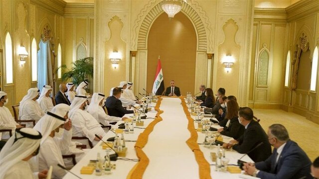 دیدار نخست‌وزیر عراق با حاکم دبی
