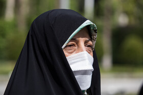 معصومه ابتکار در حاشیه جلسه هیات دولت 