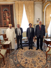 دیدار سفیر ایران در فرانسه با رئیس مسجد بزرگ پاریس