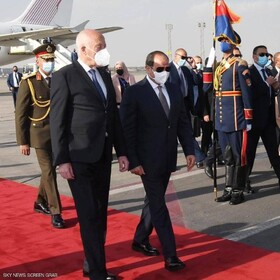 انتقاد المرزوقی از سفر رئیس‌جمهور تونس به مصر