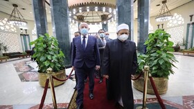 دیدار رئیس‌جمهوری تونس با شیخ الازهر پیرامون راه‌های تقویت میانه‌روی