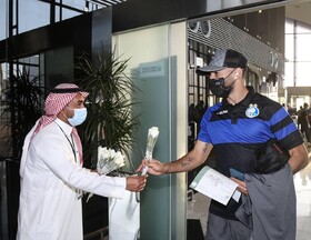 استقبال سعودی‌ها از کاروان استقلال + عکس