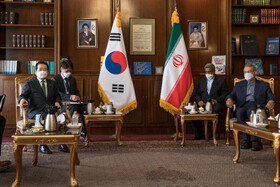 دیدار نخست وزیر کره جنوبی با علی لاریجانی