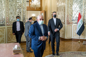 دیدار مشاور امنیت ملی عراق با محمد جواد ظریف