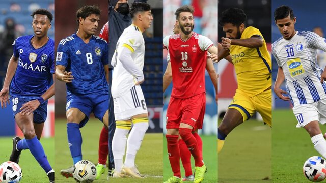 عبدی و قایدی در بین ۶ ستاره غرب آسیا از دید AFC