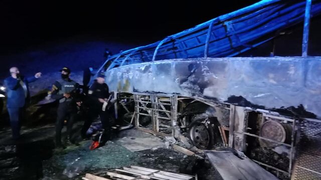 حادثه واژگونی اتوبوس در مصر ۲۰ کشته برجا گذاشت