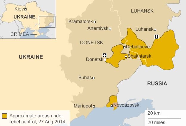 لاوروف با مقامات دو منطقه جدا شده دونتسک و لوهانسک دیدار کرد