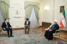 دیدار نیکلا ساکوویچ، وزیر امور خارجه صربستان با حسن روحانی، رییس جمهور