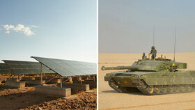 ناتو در حال ساخت تانک‌های مجهز به صفحه خورشیدی