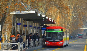 اطلاعیه اتوبوسرانی تهران در مورد انتشار دود در BRT