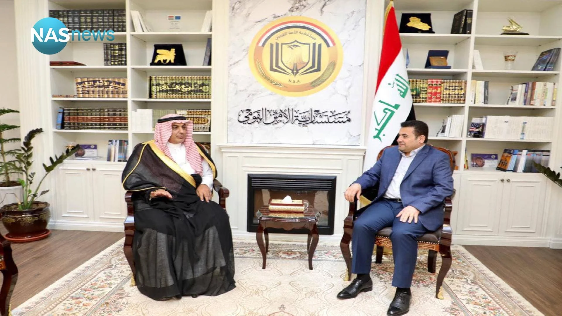 ثبات بیشتر در منطقه، محور دیدار مشاور امنیت ملی عراق و سفیر عربستان