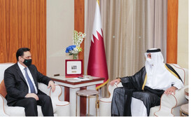 درخواست امیر قطر برای تسریع در تشکیل دولت لبنان