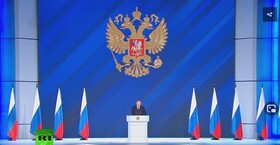 سخنرانی سالانه پوتین با تاکید بر واکسیناسیون و افزایش جمعیت روسیه
