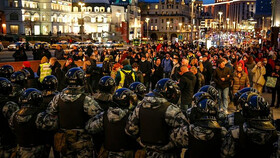 دستگیری بیش از ۱۴۰۰ تن در تظاهرات حمایت از ناوالنی در روسیه