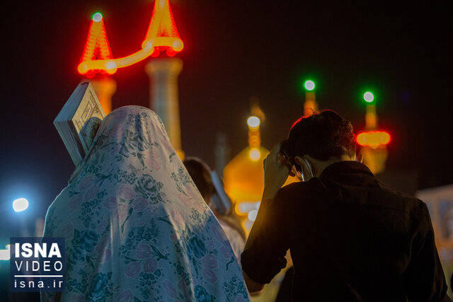 ویدئو / شب احیای نوزدهم رمضان در مشهد و قم