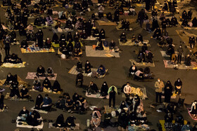 لیالی قدر، شب بیست و یکم - میدان فلسطین