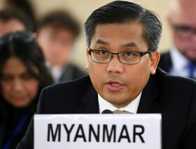 درخواست نماینده دولت برکنار شده میانمار در سازمان ملل برای تحریم‌های بیشتر آمریکا