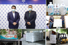 توزیع ۶۰۰۰ بسته بهداشتی و ضدعفونی کننده در بین مددجویان بهزیستی