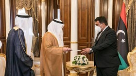 دعوت امیر کویت از رئیس شورای ریاستی لیبی برای سفر به این کشور
