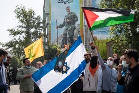 مراسم روز قدس در میدان فلسطین