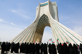 مراسم روز قدس در میدان آزادی