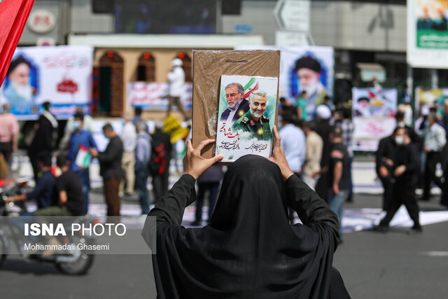 برگزاری مراسم راهپیمایی روز قدس در تمام شهرستان‌های همدان
