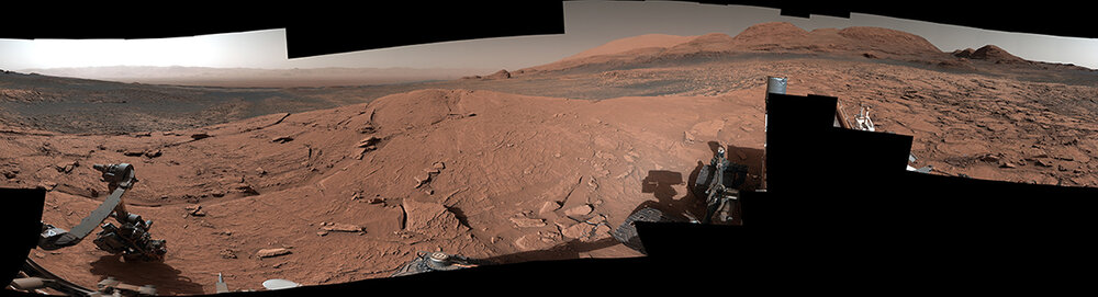 ثبت تصویر پانوراما مریخ توسط “کنجکاوی”