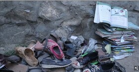 کودکان معصوم افغانستانی به دست جماعتی جاهل  به خاک و خون کشیده شدند