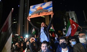 تجمع‌های اعتراضی در ترکیه در همبستگی با فلسطین