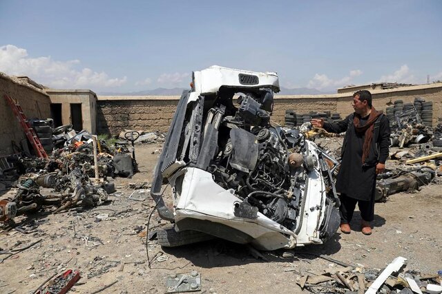 خشم افغانها از اوراق شدن تجهیزات آمریکایی‌ها در فرآیند خروج