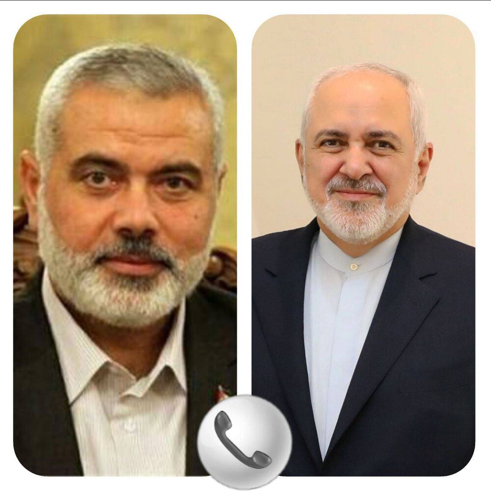 تاکید ظریف بر حمایت همه‌جانبه ایران از حقوق مردم فلسطین و آرمان فلسطین