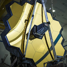 تلسکوپ "جیمز وب" برای آخرین بار آینه‌های خود را باز کرد