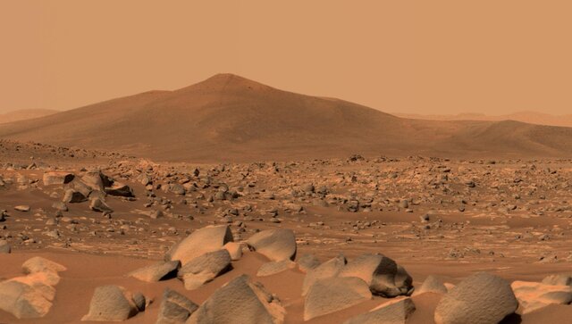 "استقامت" فیلمی از بزرگنمایی سنگ‌های مریخ منتشر کرد