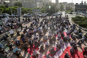 نماز عیدفطر بدون مشکل خاصی در تهران برگزار شد