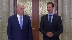 دیدار رؤسای جمهور سوریه و آبخازیا در دمشق