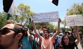 پیام تظاهرکنندگان سوری‌ به دبیرکل سازمان ملل